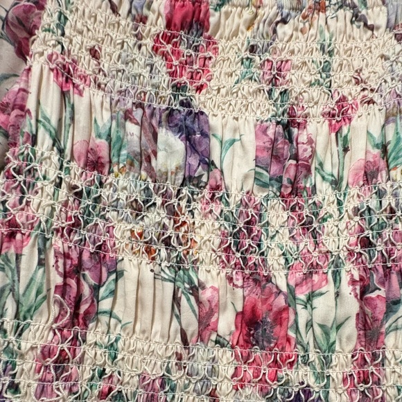 Baltic Born Tulsa Smocked Floral Maxi Dress  - SIZE 2XL - Picture 5 of 13